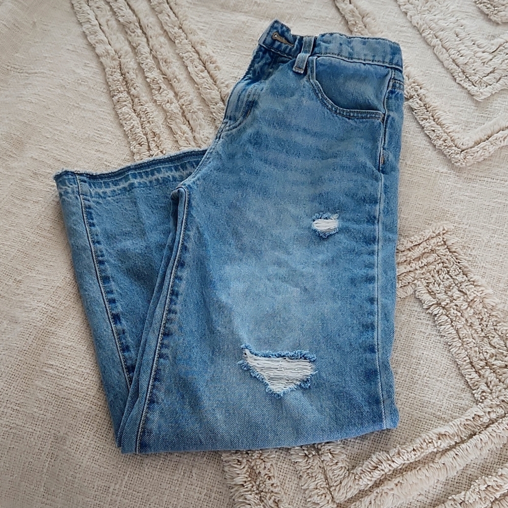 Girls size 14 Baggy Wide Leg jeans
